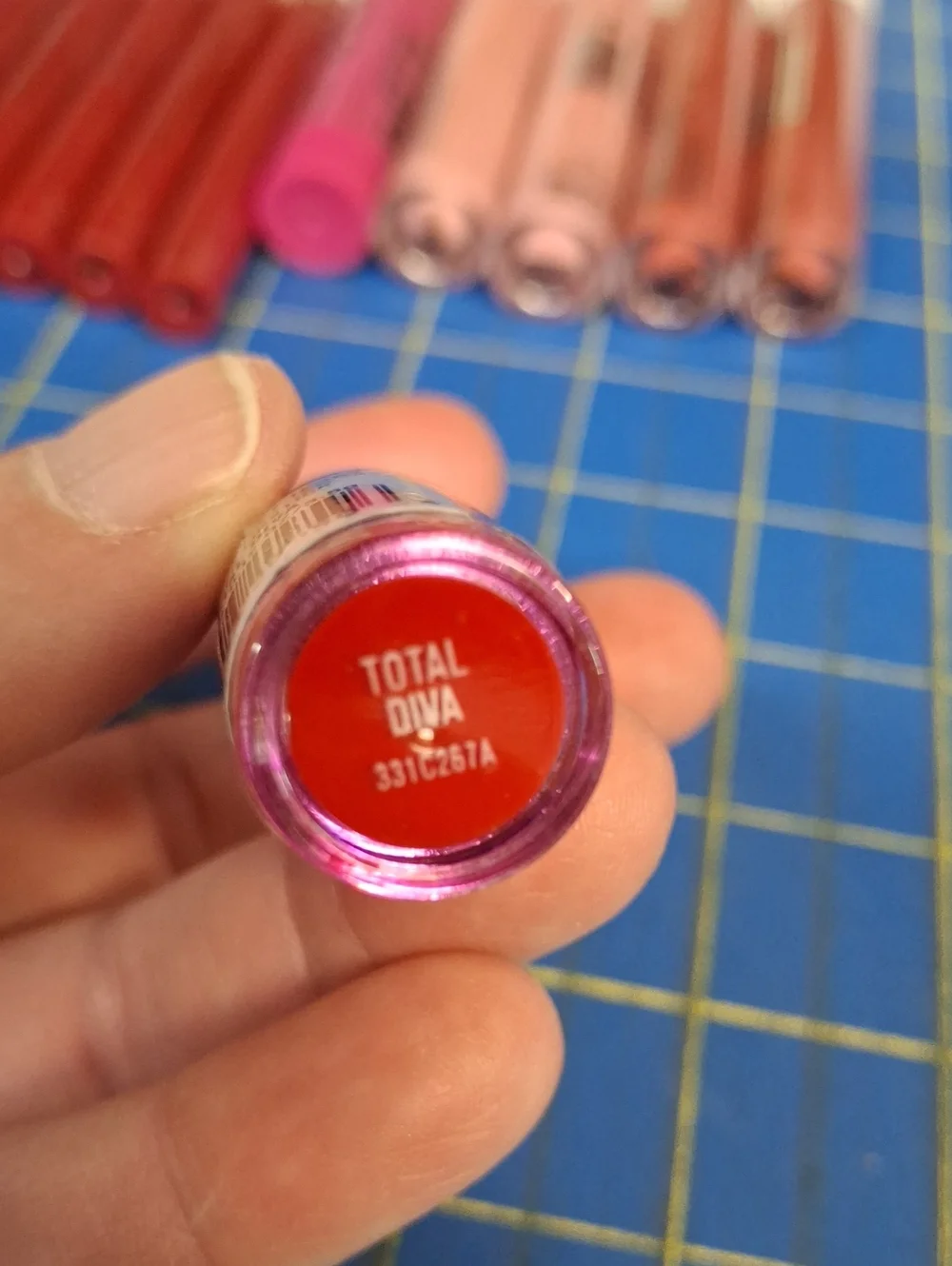Revolution Lip Geek Lipstick - Total Diva Red New Sealed